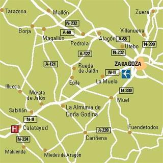 Hotel Fornos Calatayud Zewnętrze zdjęcie